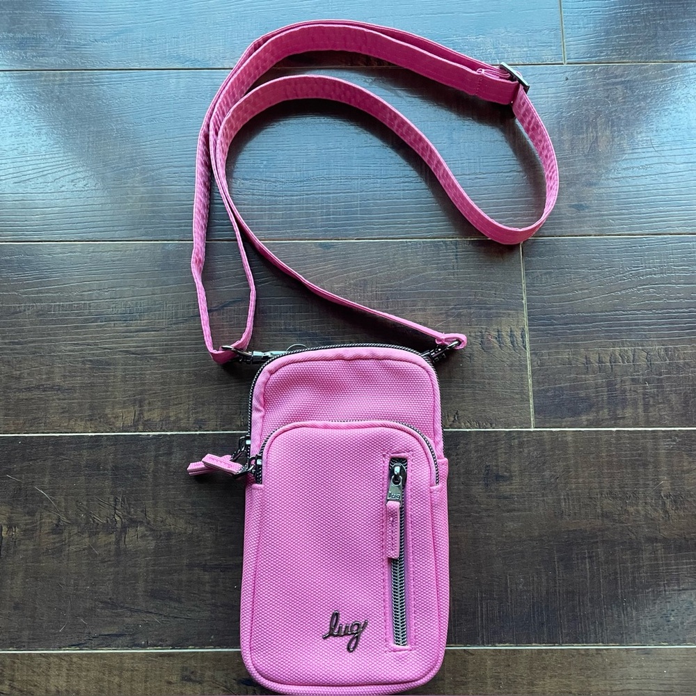Lug Pitter Patter Matte Luxe VL Pink Crossbody Bag
